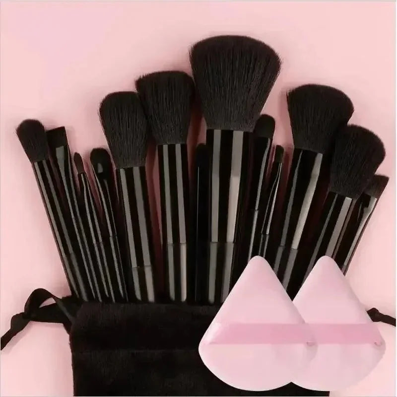 Set de brochas de maquillaje profesionales suaves