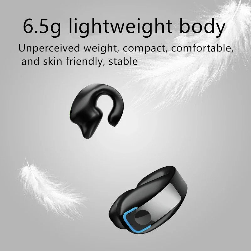 Auricular Bluetooth 5.3 de clip abierto para deporte