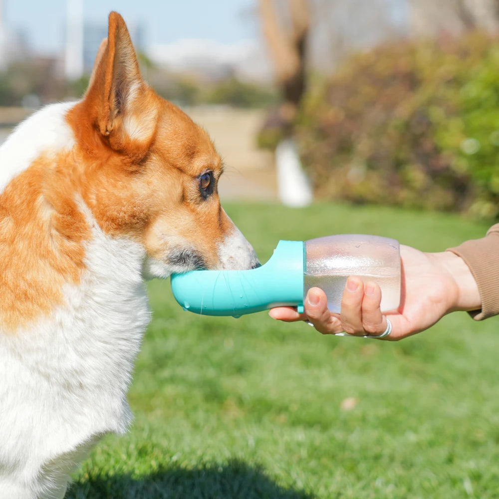 Botella de agua portátil para perros y gatos 300 ml