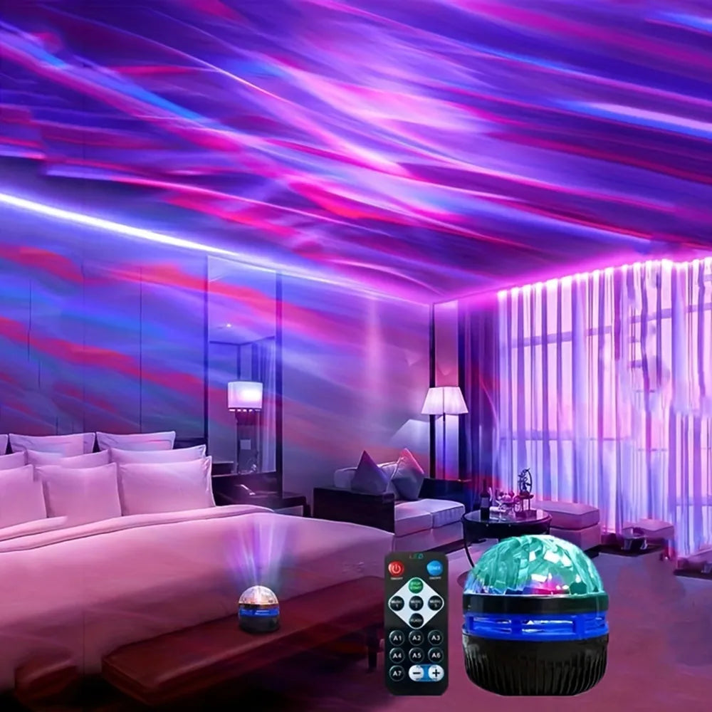 Proyector de galaxia y estrellas USB