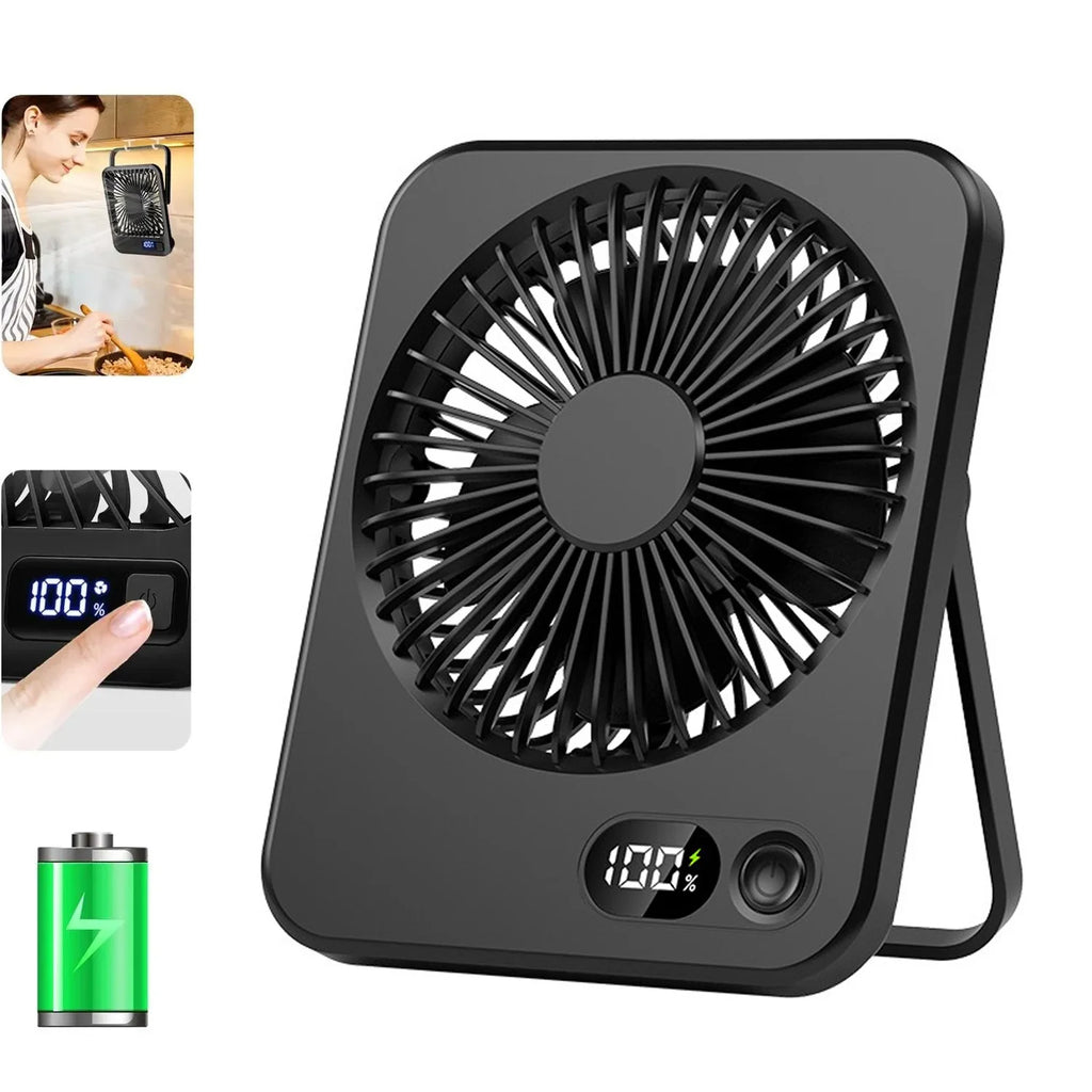 Ventilador portátil plegable con power bank