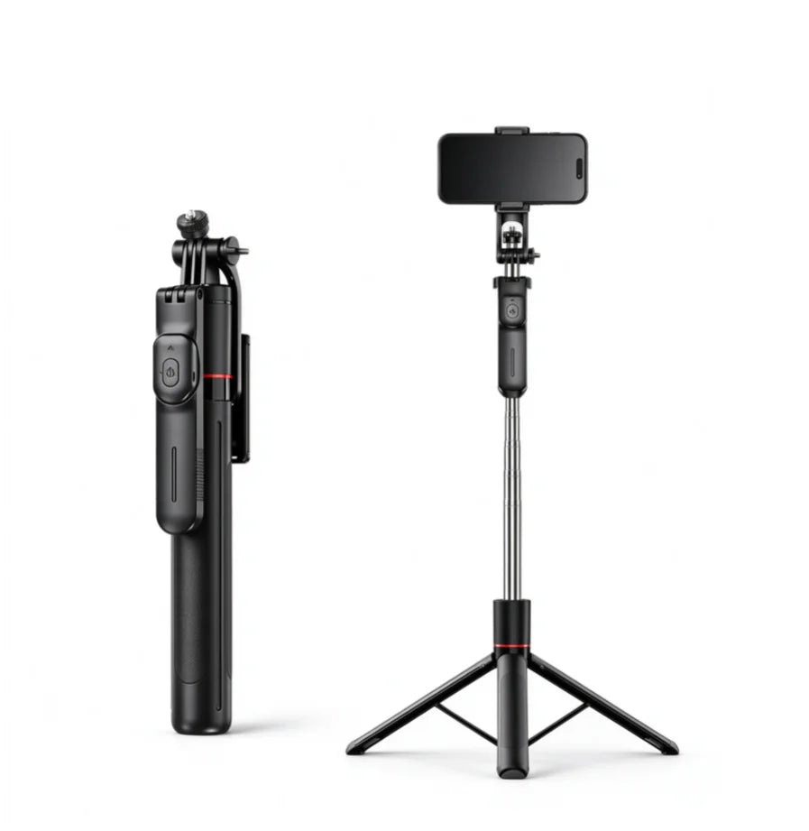 Palo selfie trípode Bluetooth de 170 cm