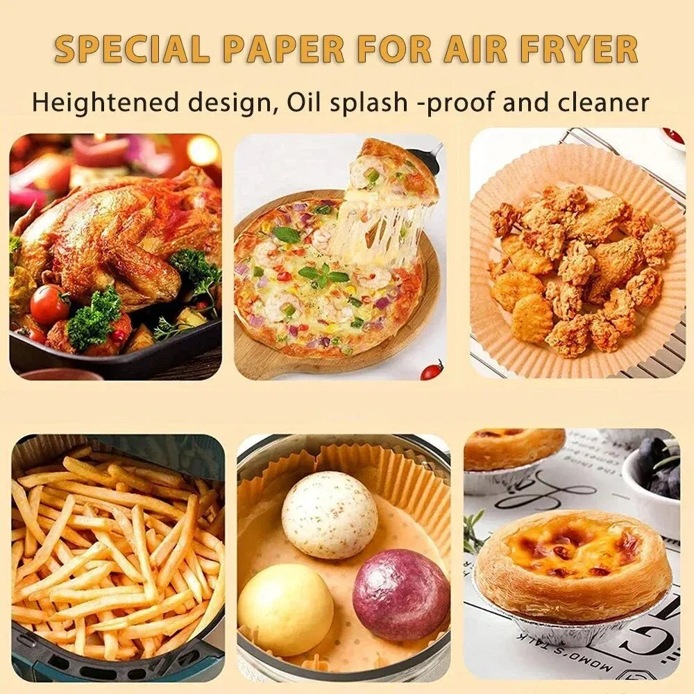 Papel desechable para freidora de aire