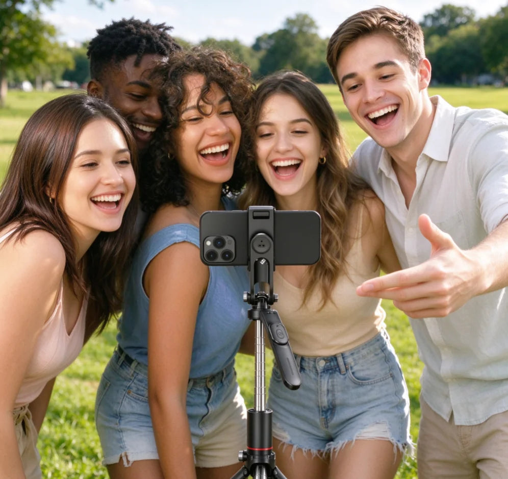 Palo selfie trípode Bluetooth de 170 cm