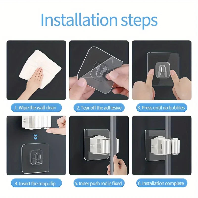 Estante de pared adhesivo para baño y cocina