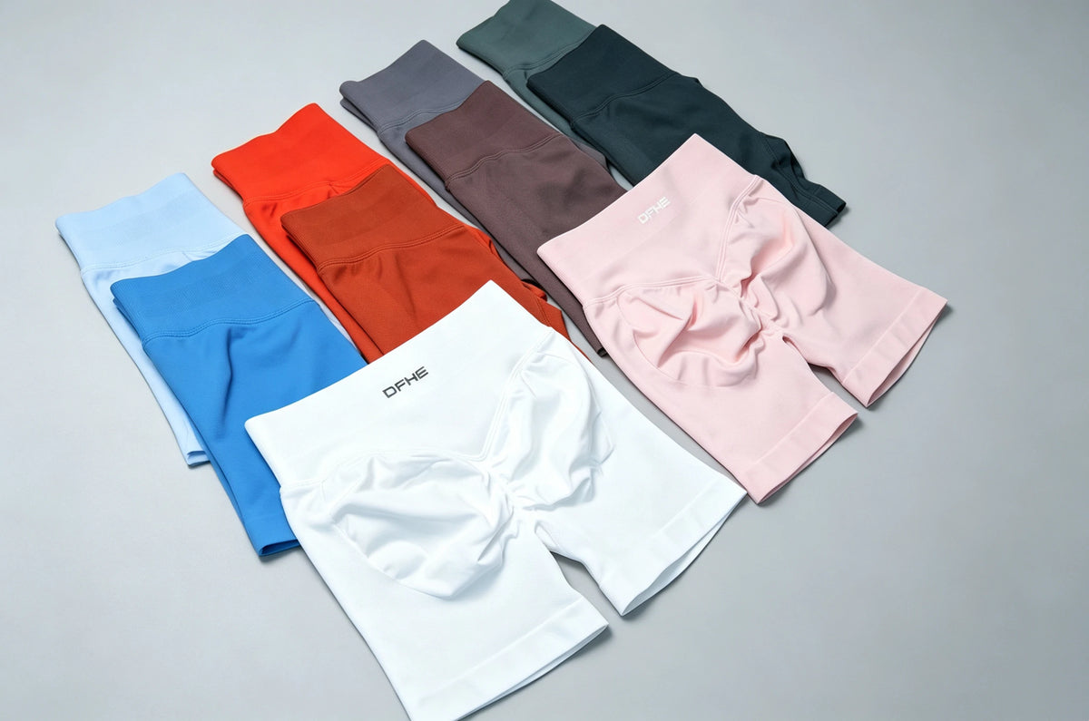 Shorts de yoga de cintura alta para mujer