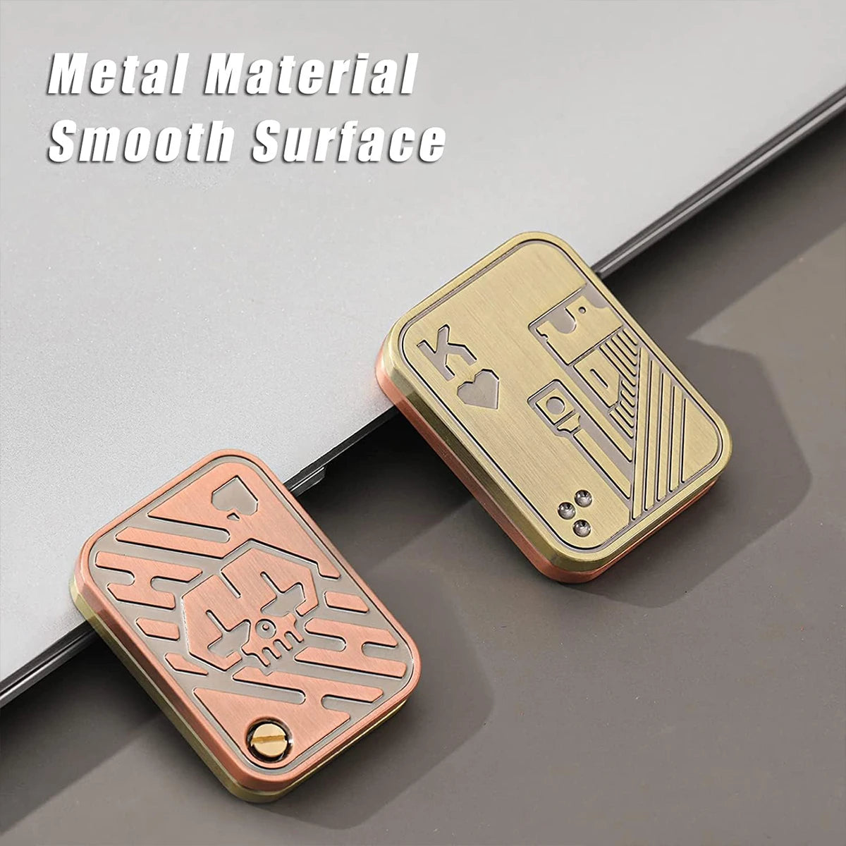 Fidget de deslizar antiestrés en metal