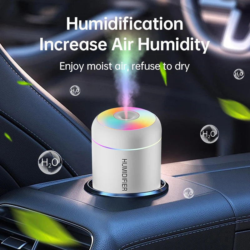 Mini humidificador y difusor de aromas USB de 180 ml