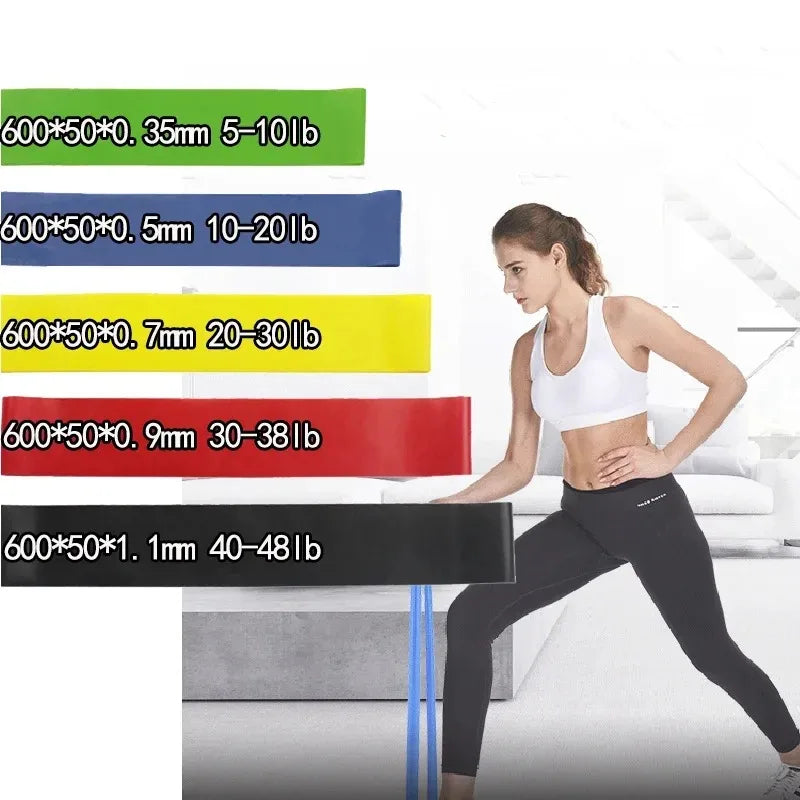 Bandas de resistencia de goma para fitness