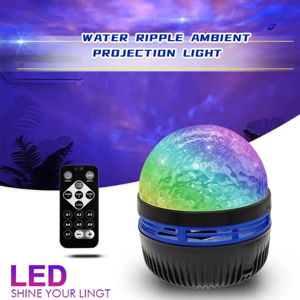 Proyector de galaxia y estrellas USB