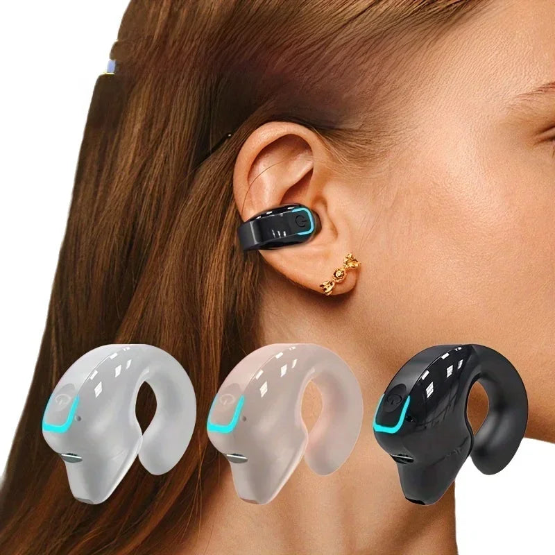 Auricular Bluetooth 5.3 de clip abierto para deporte