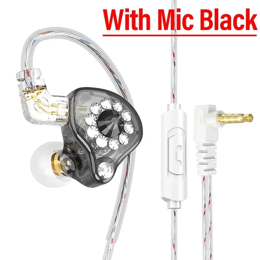 Auriculares in-ear con cable QKZ AK6 con micrófono