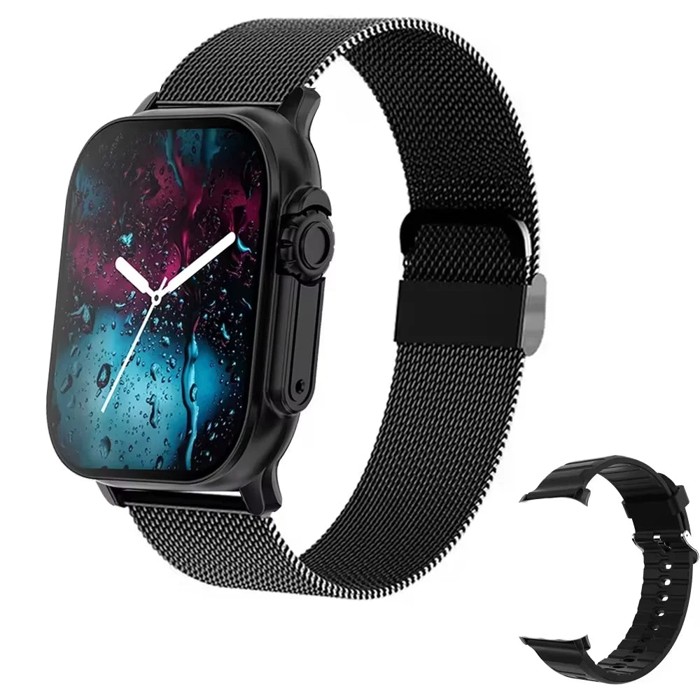 Smartwatch de hombre con pantalla HD de 2,01" y llamadas