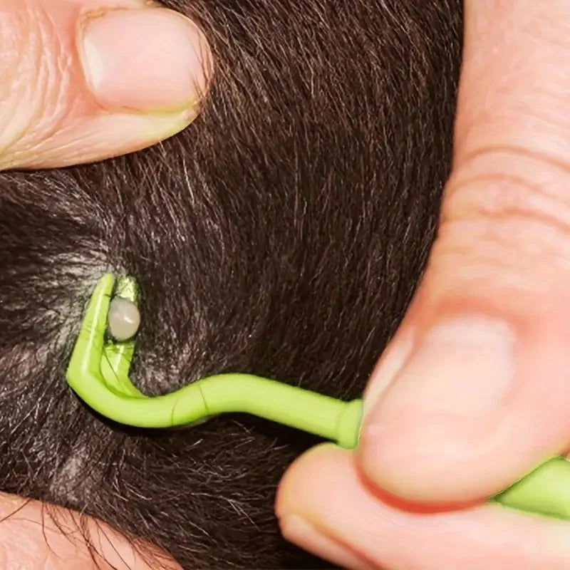 Ganchos quitagarrapatas para perros y gatos