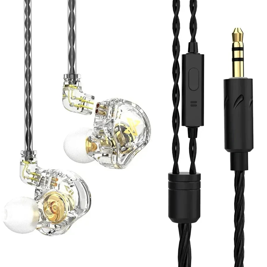 Auriculares in-ear con cable QKZ AK6 con micrófono