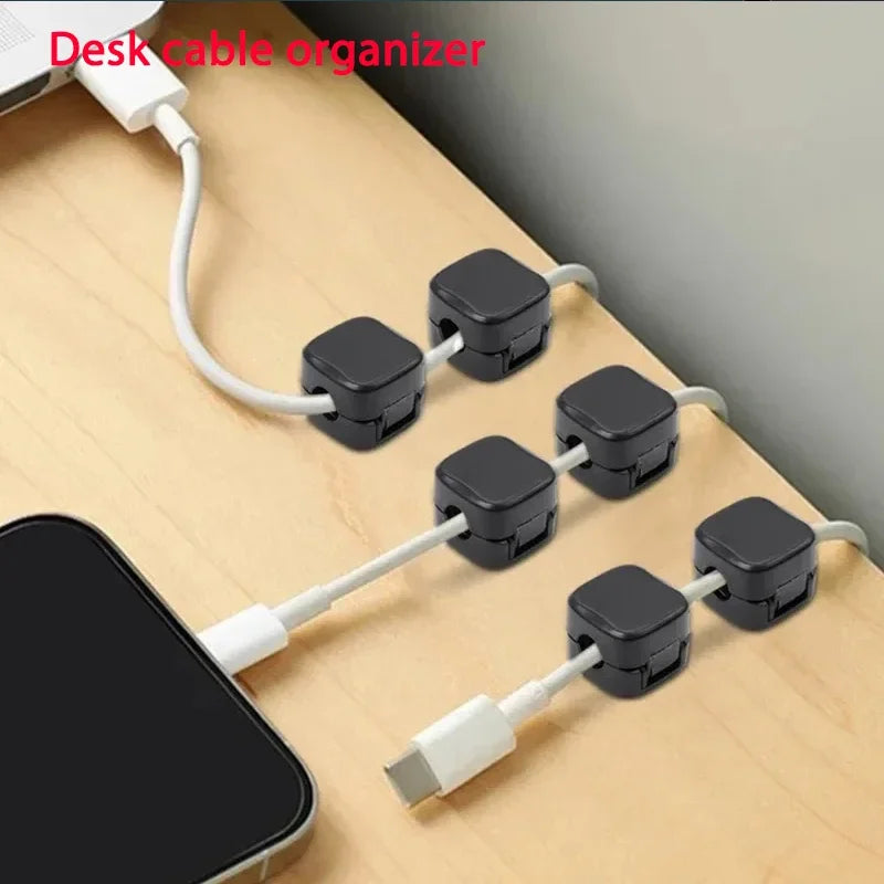 Clips magnéticos para cables