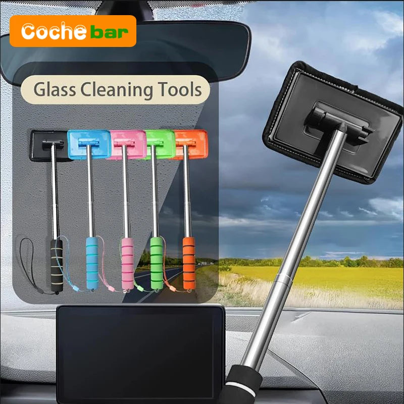 Limpiacristales telescópico para coche