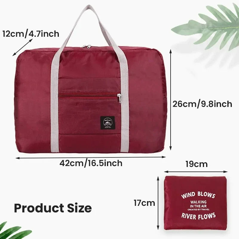 Bolsas de viaje plegables (pack de 2)