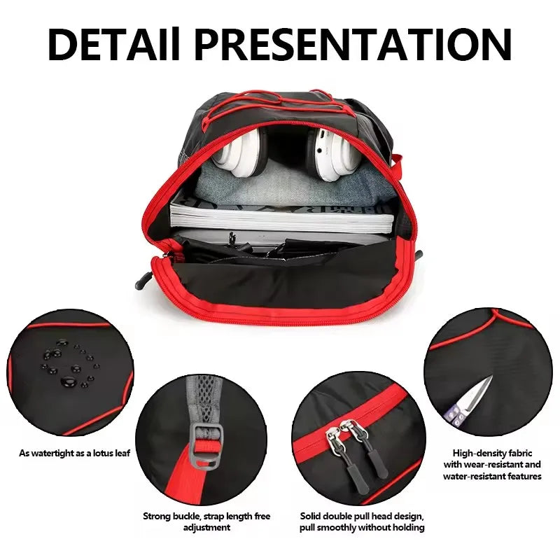 Mochila plegable impermeable para excursiones