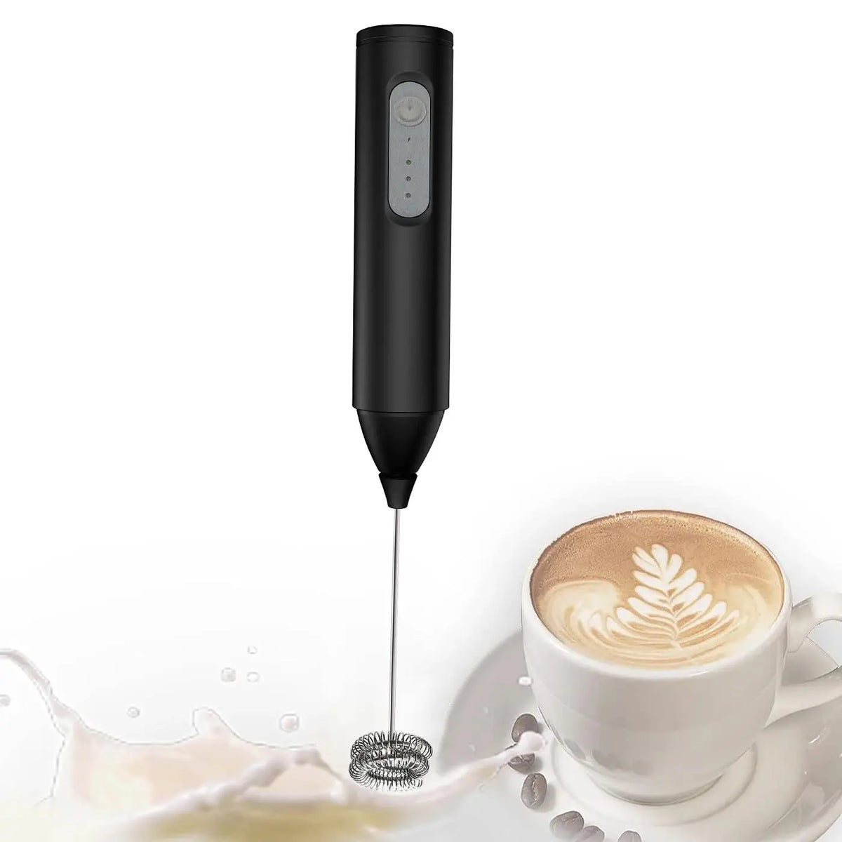 Espumador de leche recargable USB