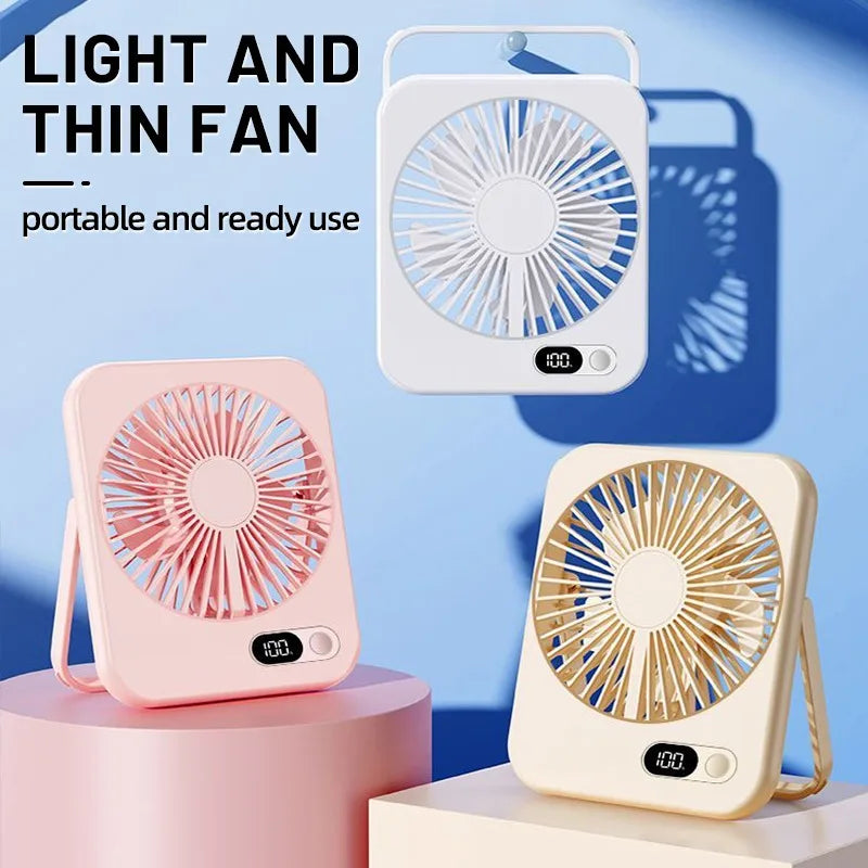 Ventilador portátil plegable con power bank