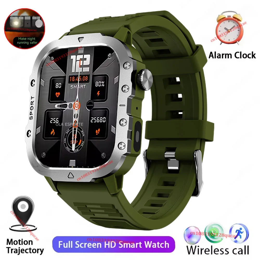 Smartwatch deportivo resistente con llamadas Bluetooth