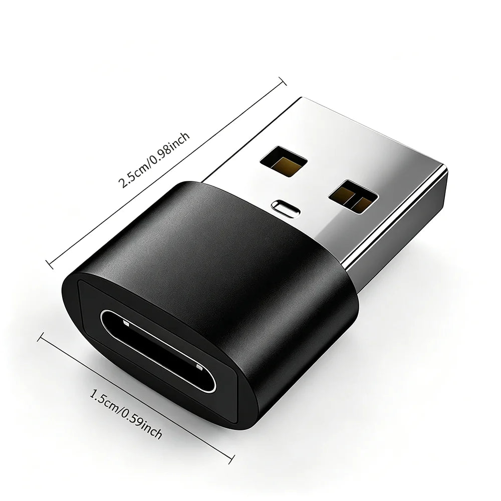 Adaptadores USB a USB-C (pack)