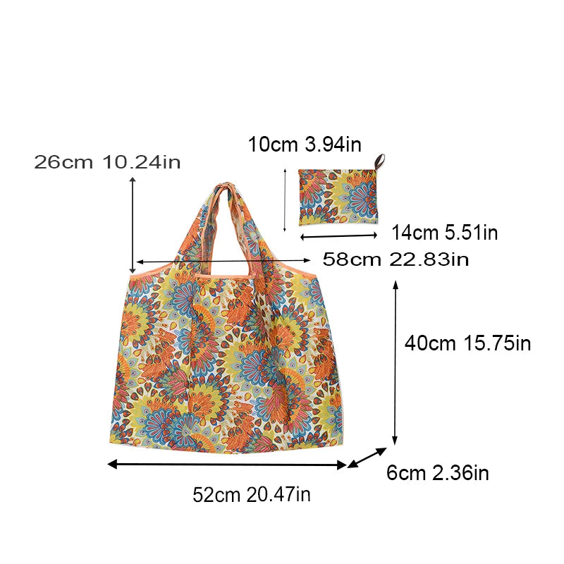 Bolsa de la compra plegable de gran capacidad