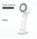 Mini ventilador turbo portátil recargable por USB