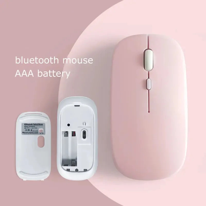 Ratón inalámbrico Bluetooth silencioso