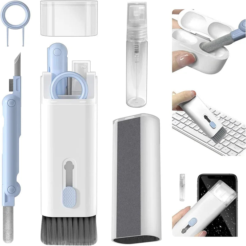 Kit de limpieza 7 en 1 para teclado y auriculares