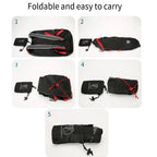 Mochila plegable impermeable para excursiones