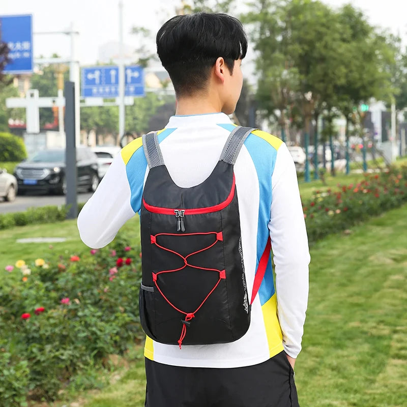 Mochila plegable impermeable para excursiones