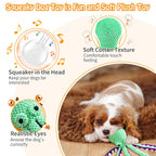 Peluche pulpo con sonido para perros