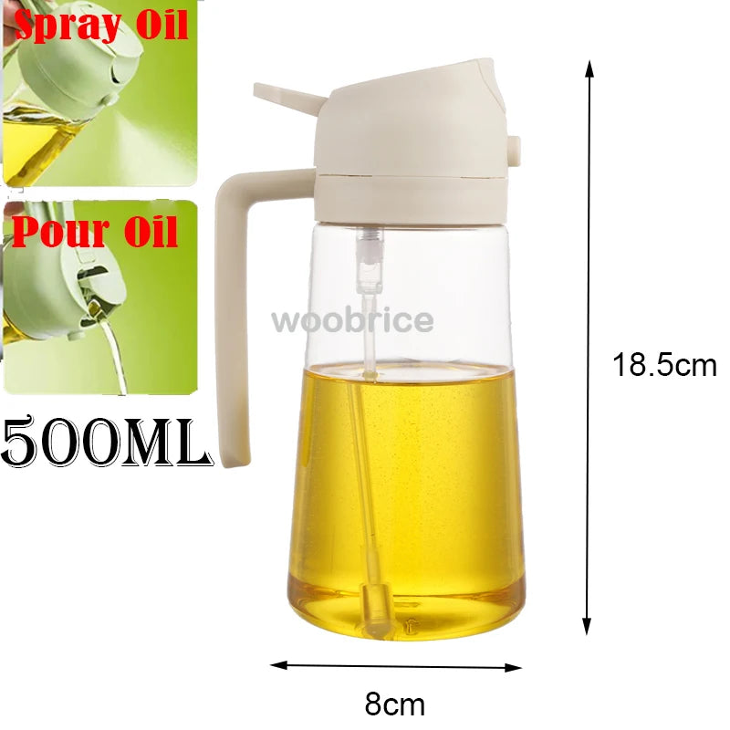 Pulverizador de aceite 2 en 1 para cocina