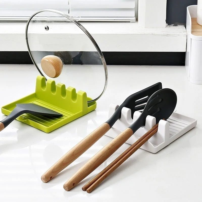 Soporte para cucharones y utensilios de cocina