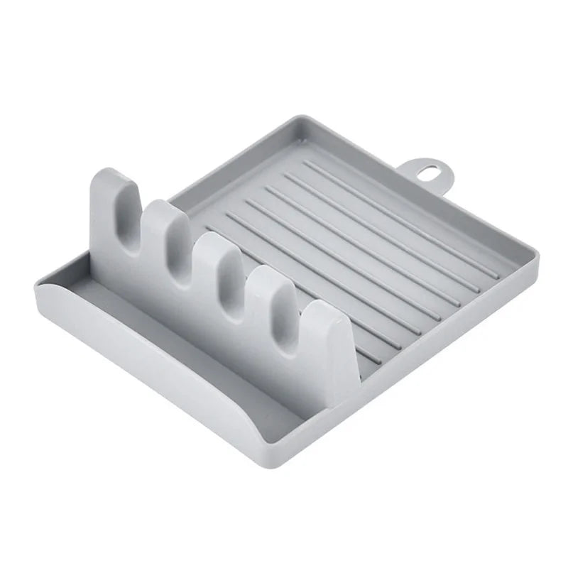 Soporte para cucharones y utensilios de cocina