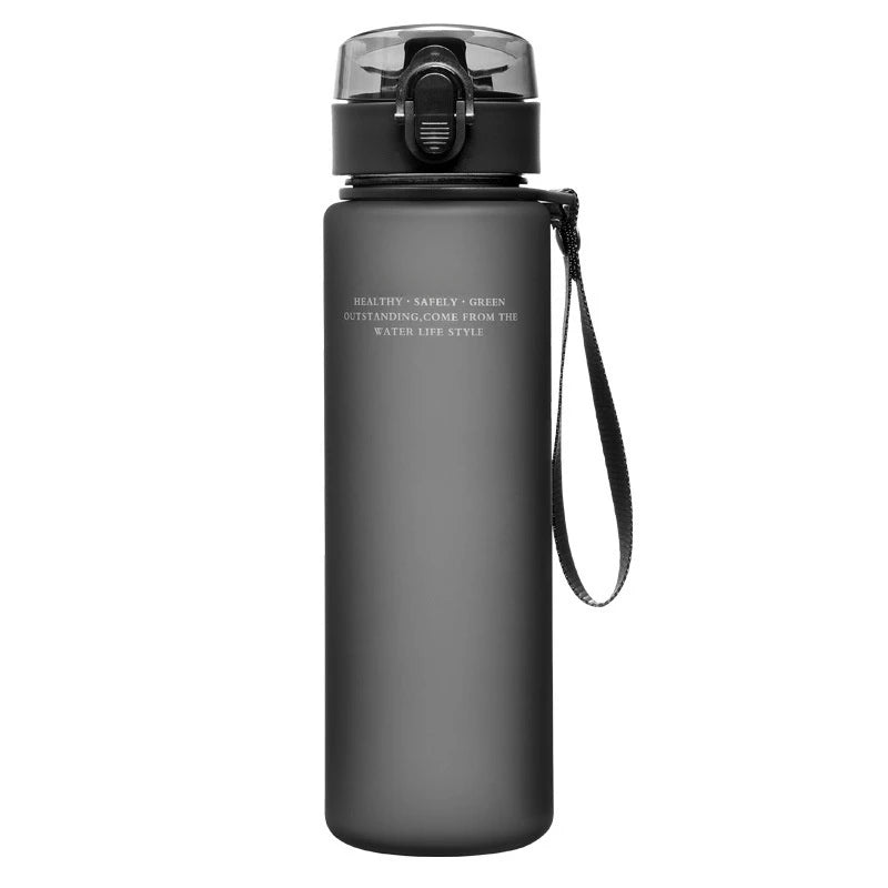 Botella de agua deportiva sin BPA antigoteo