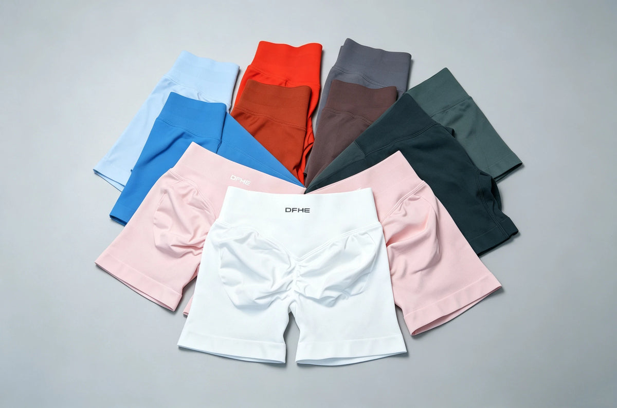 Shorts de yoga de cintura alta para mujer