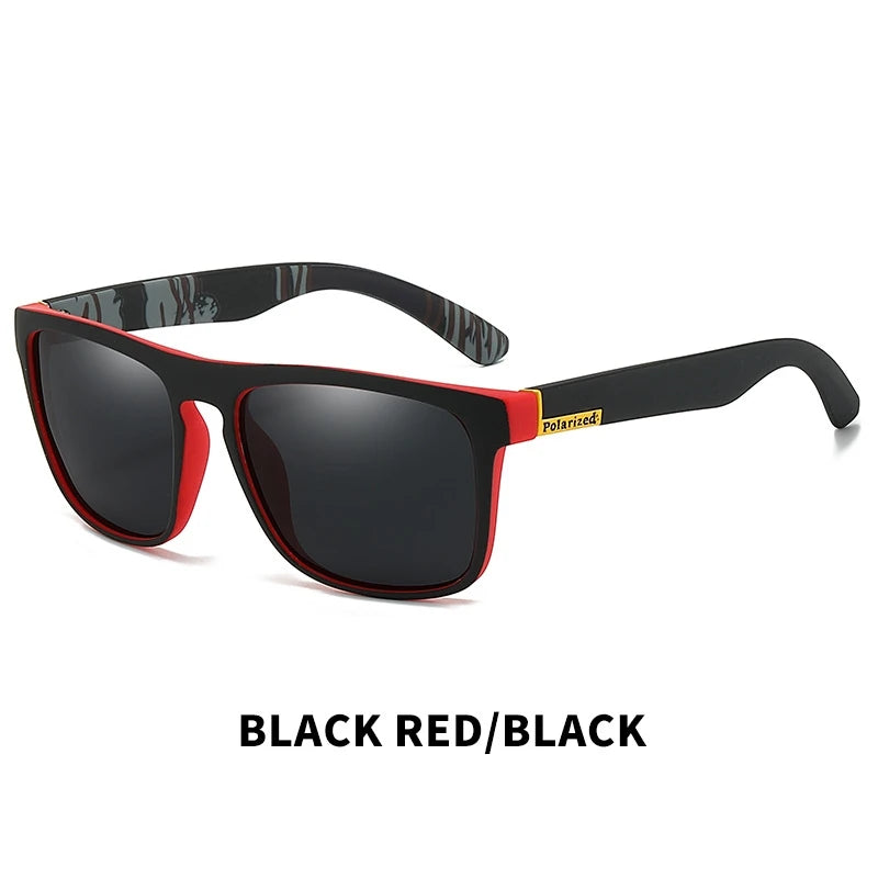 Gafas de sol cuadradas vintage polarizadas unisex