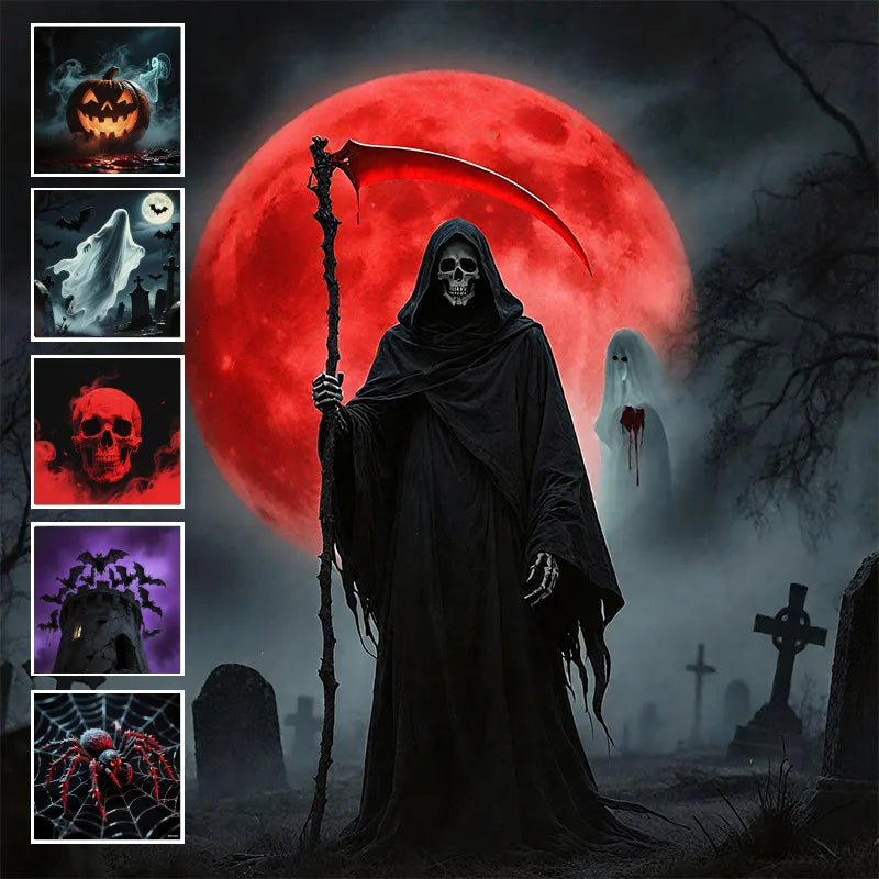 Proyector LED USB de Halloween y Navidad