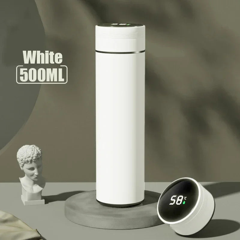 Termo de 500 ml con pantalla de temperatura