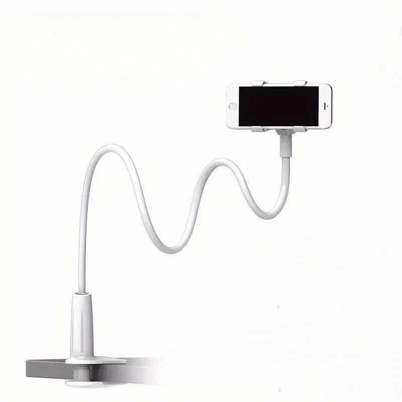 Soporte de móvil con brazo flexible para la cama