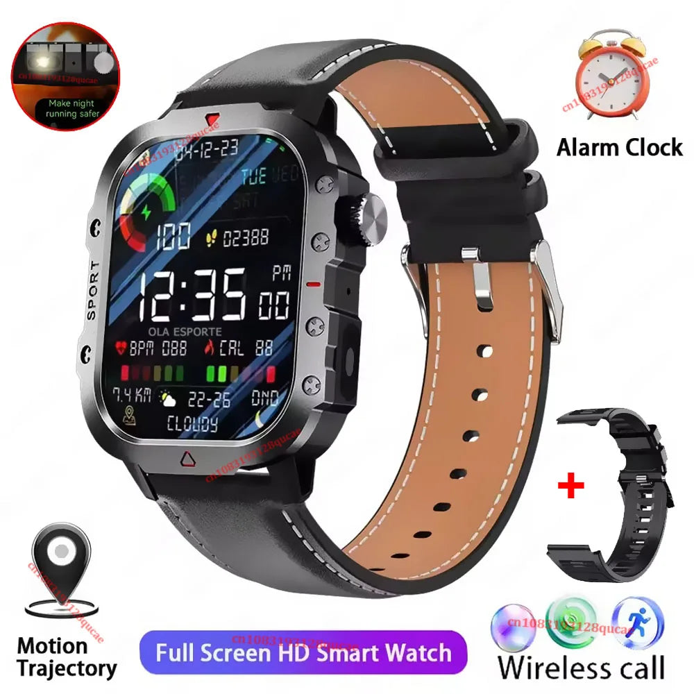 Smartwatch deportivo resistente con llamadas Bluetooth