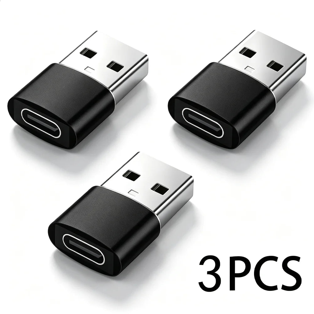 Adaptadores USB a USB-C (pack)