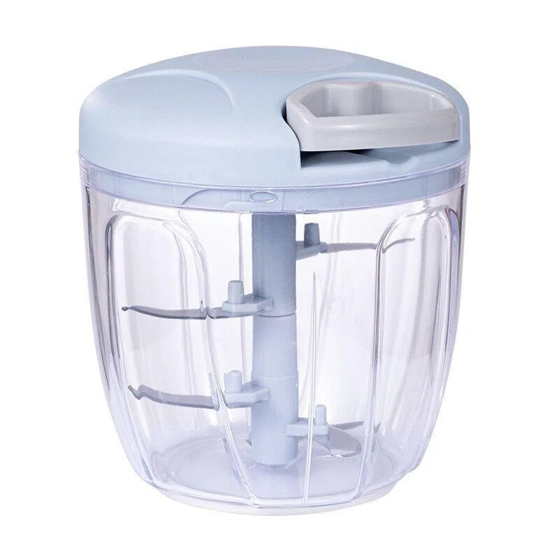 Picadora manual de cuerda para verduras y ajo