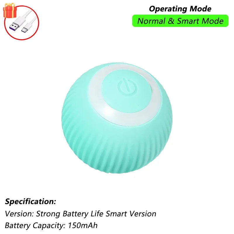Pelota interactiva automática para gatos