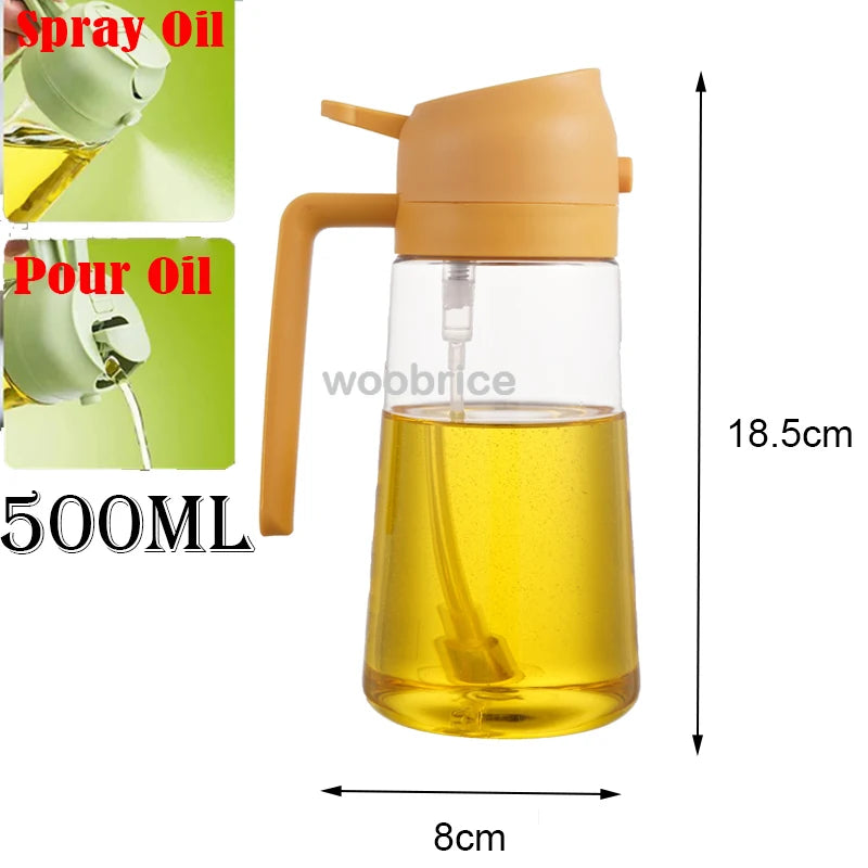 Pulverizador de aceite 2 en 1 para cocina