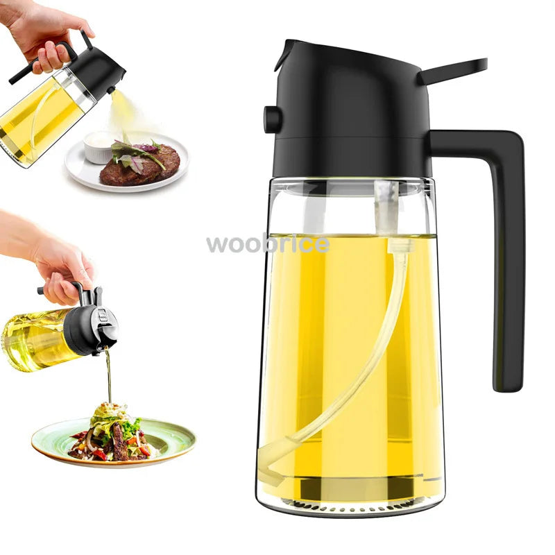 Pulverizador de aceite 2 en 1 para cocina