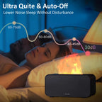 Difusor de aromas con efecto llama y luz LED